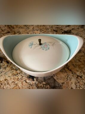 MCM~VINTAGE TAYLOR SMITH Ceramic Covered Serving Bowl